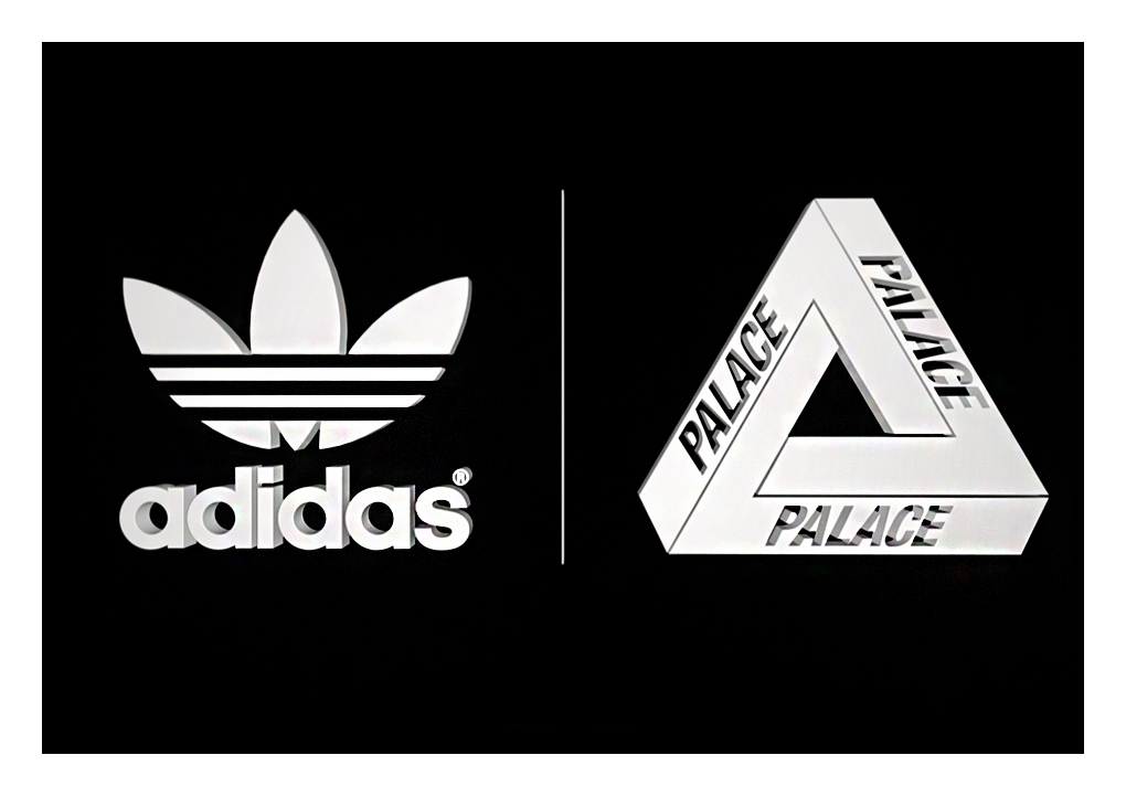 palace adidas slides