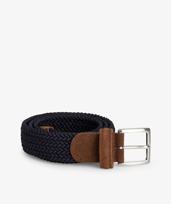 Anderson's - Braided Belt Nylon/Suede  