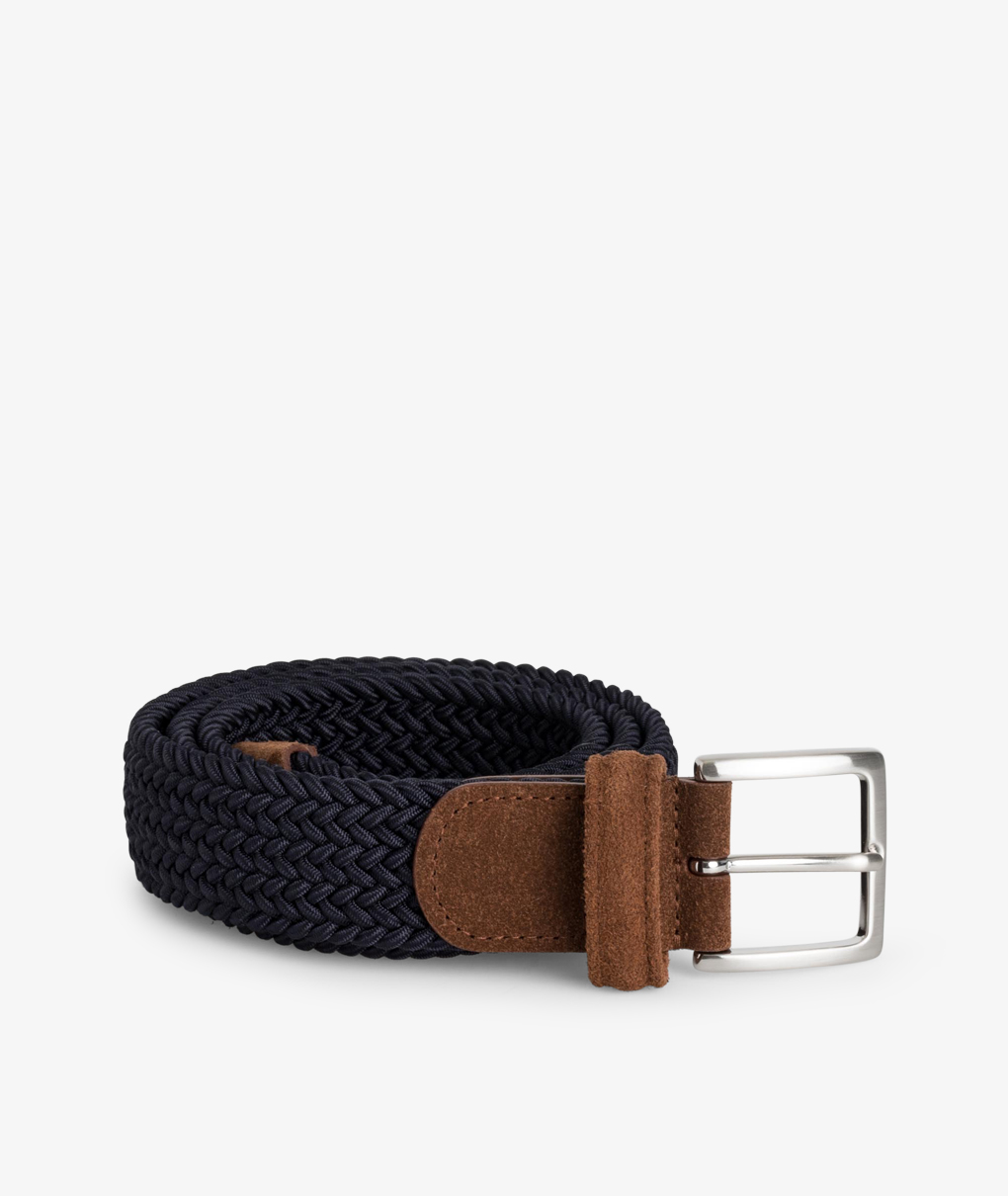 Norse Store | Shipping Worldwide - Braided Belt Nylon/Leather