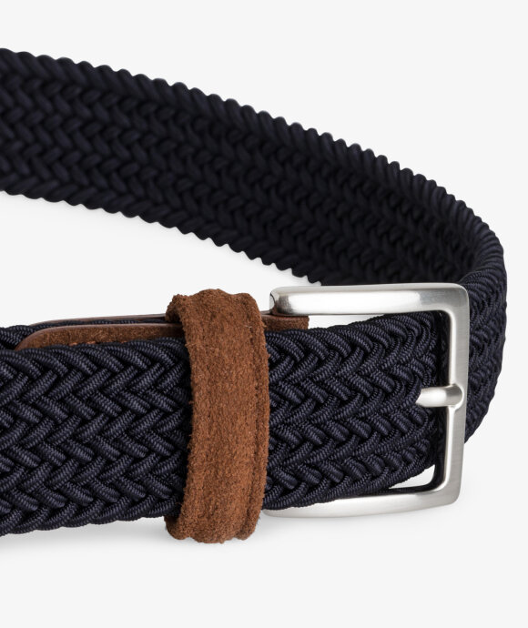 Anderson's - Braided Belt Nylon/Suede  