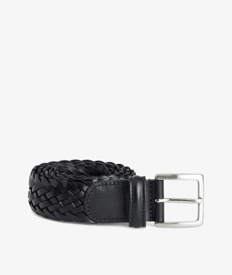 Braided Leather Belt  