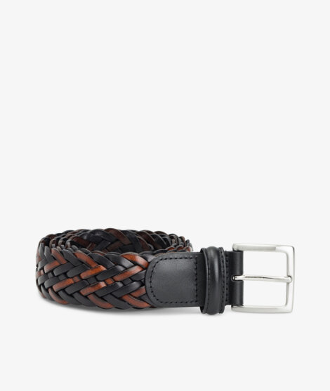 Braided Leather Belt