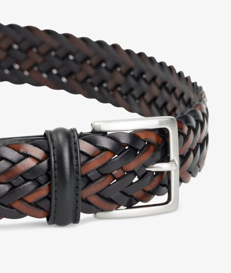 Braided Leather Belt