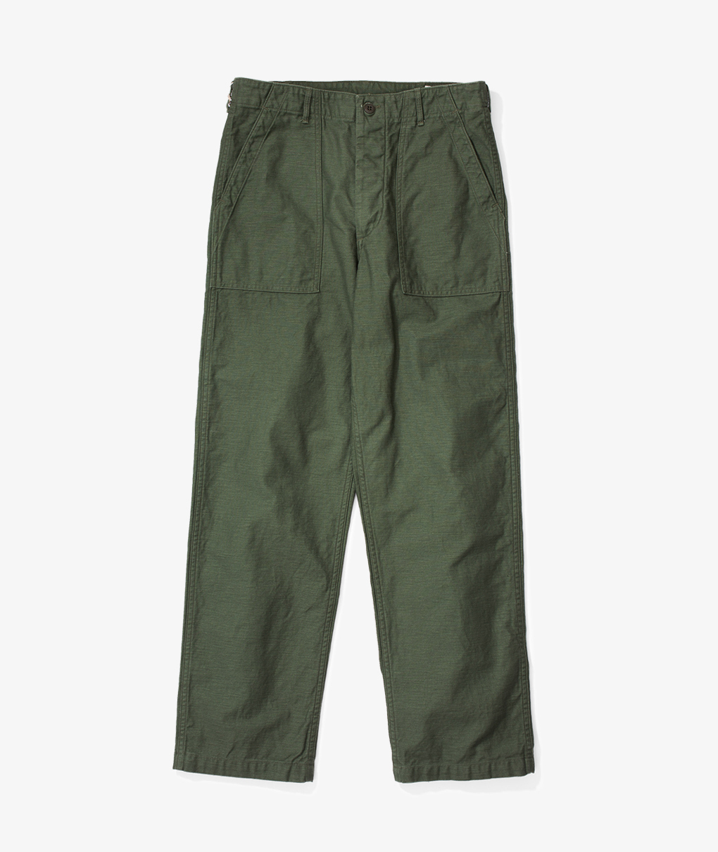 Regular Fit Fatigue Pants - Green