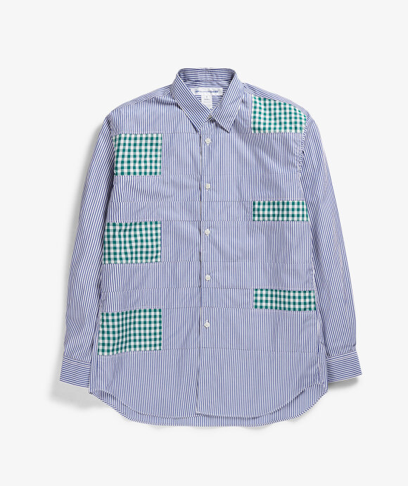 COMME des GARÇONS SHIRT - Patchwork Check Shirt