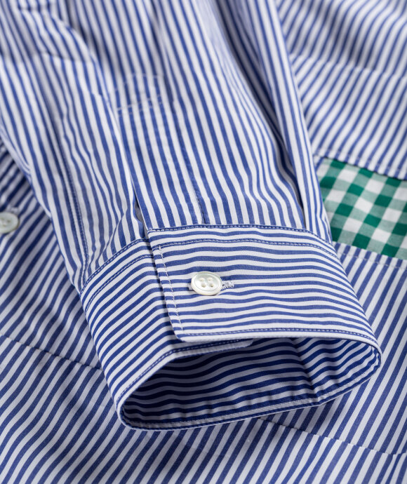 COMME des GARÇONS SHIRT - Patchwork Check Shirt