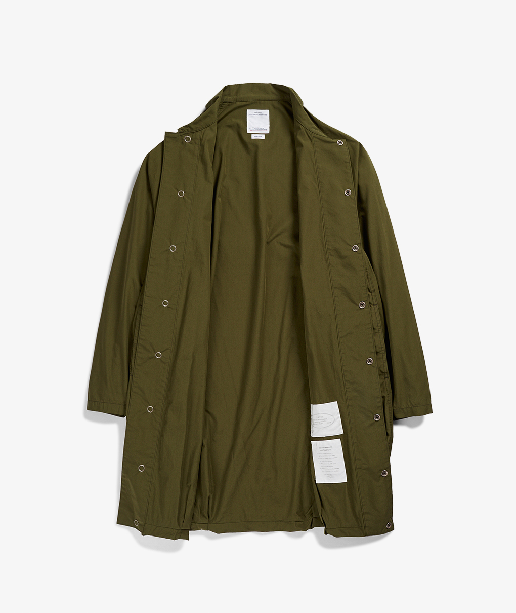 Norse Store | Shipping Worldwide - Visvim Four Winds Coat - Olive