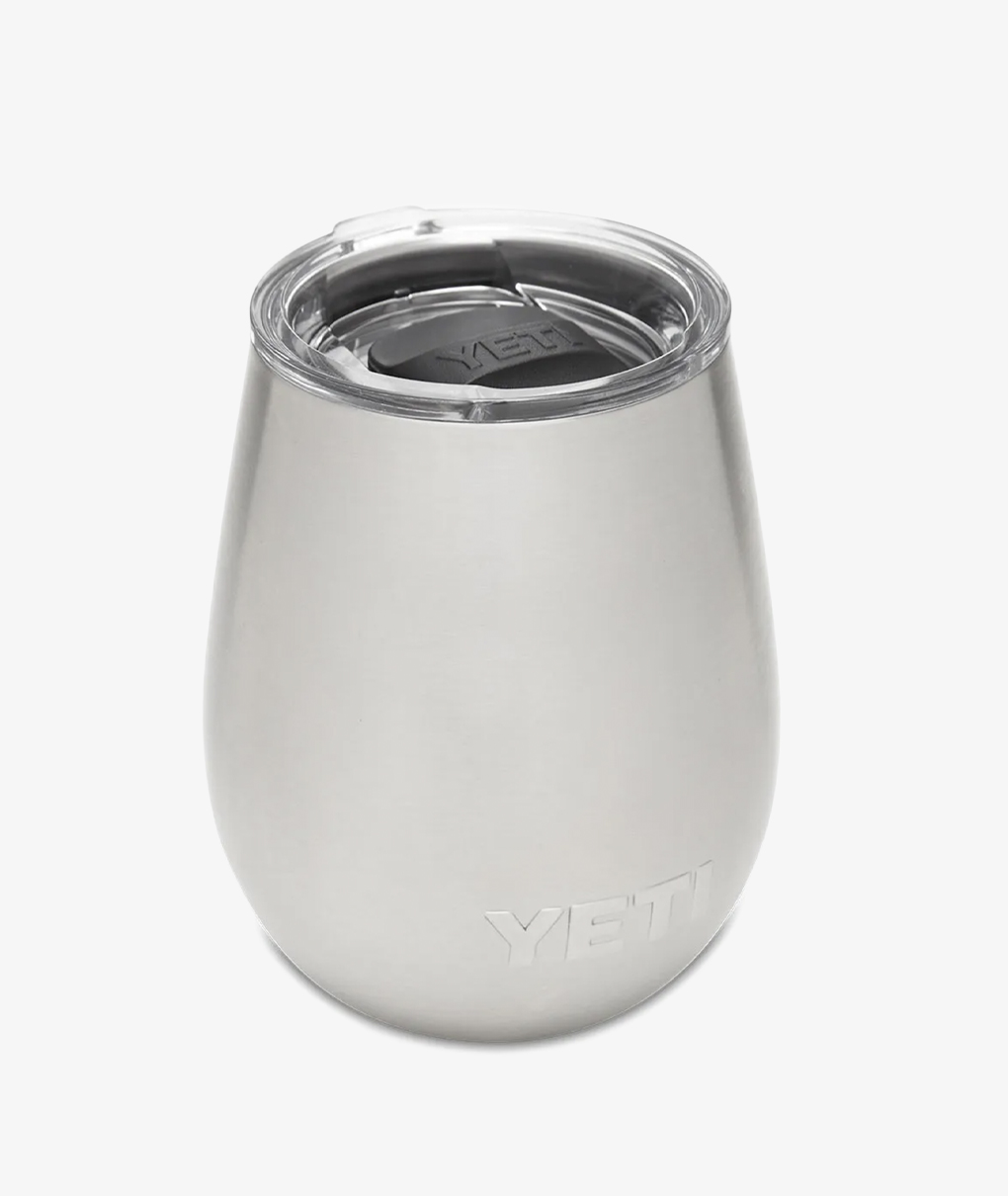 YETI Rambler 10 oz Tumbler, Stainless Steel, Vacuum Insulated with  MagSlider Lid, White