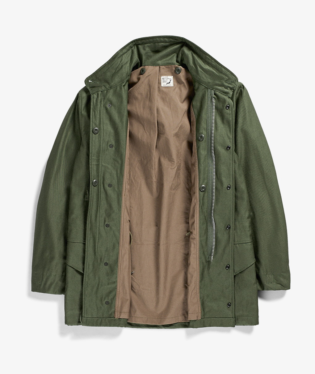 Norse Store | Shipping Worldwide - Orslow M65 Field Jacket - Army green