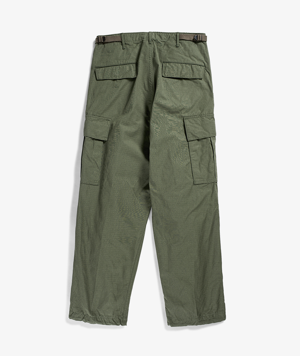 Norse Store  Shipping Worldwide - Orslow Ripstop Cargo Pant - Army Green