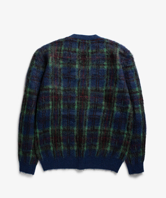 Anonymous Ism - Mohair Check Cardigan