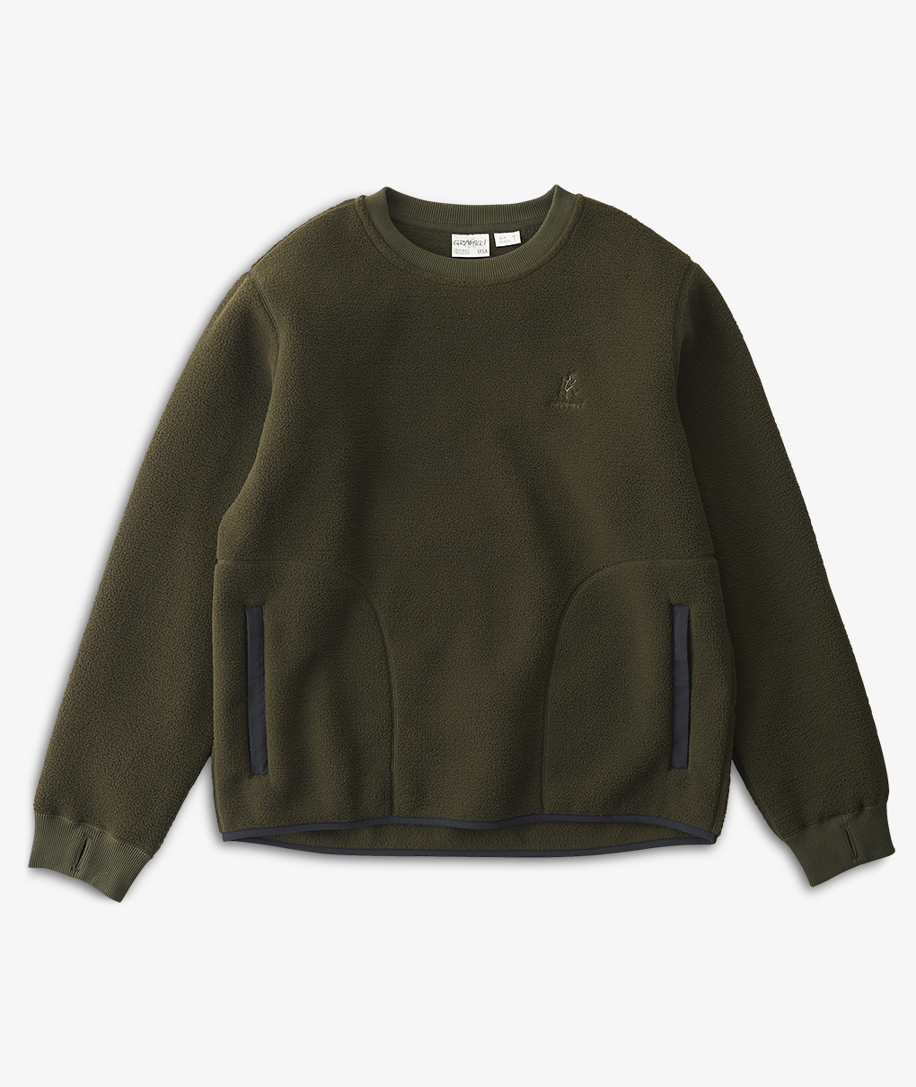Gramicci boa fleece 2025 pullover
