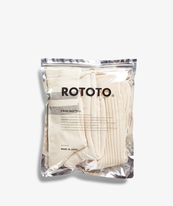 RoToTo - Organic Cotton 3 PAck