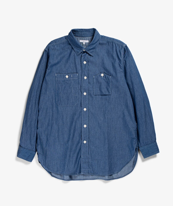 Norse Store | Shipping Worldwide - Engineered Garments Denim Work Shirt ...