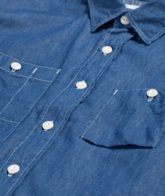 Norse Store | Shipping Worldwide - Engineered Garments Denim Work Shirt ...
