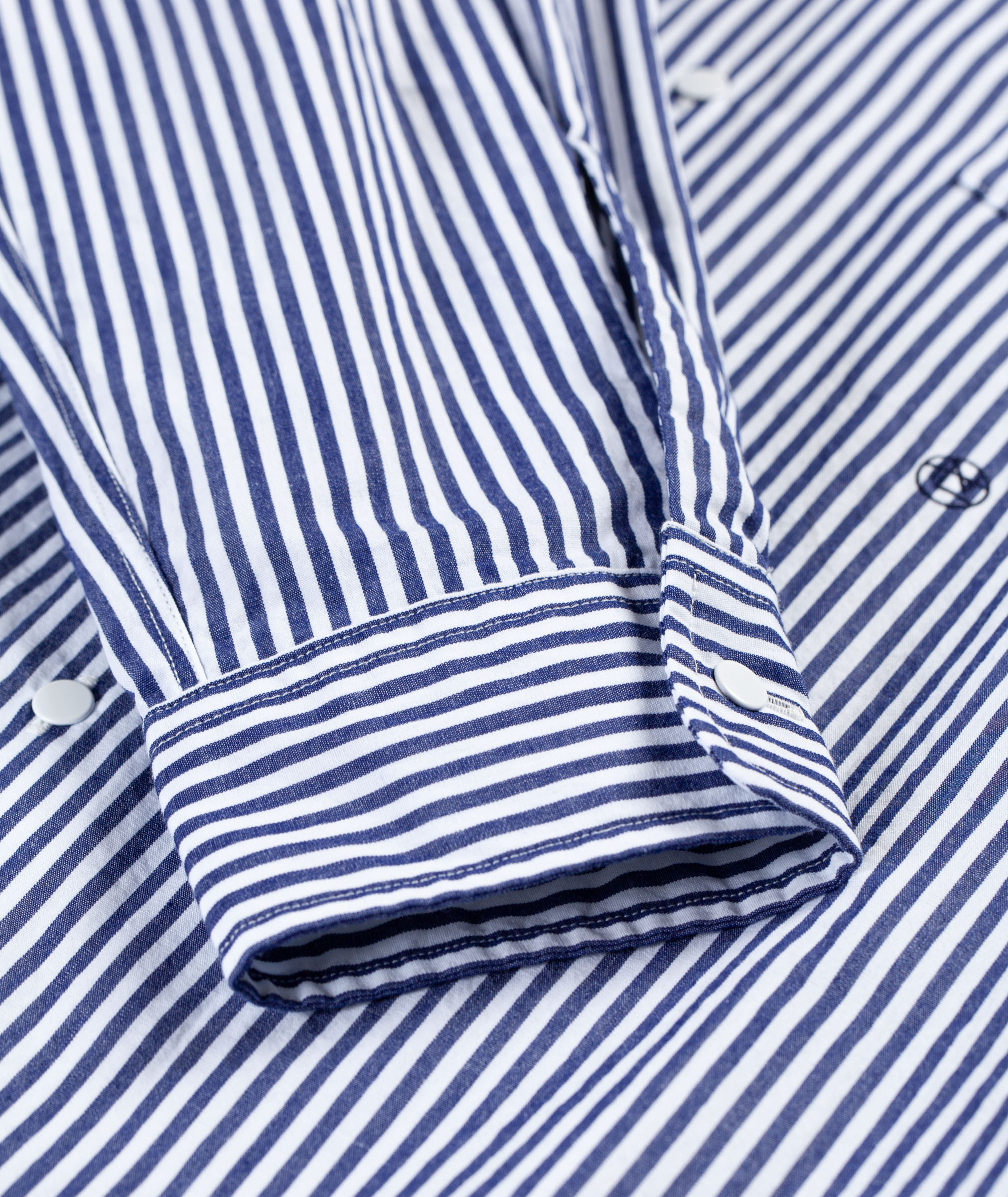 Norse Store | Shipping Worldwide - nanamica Regular Collar Stripe 