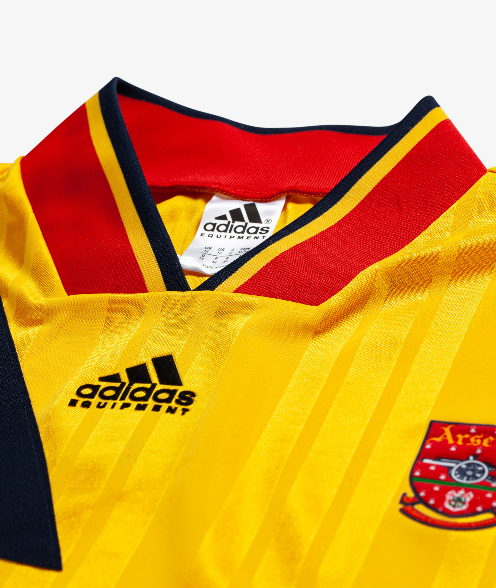 Norse Store Shipping Worldwide Arsenal FC 93 94 Jersey L S