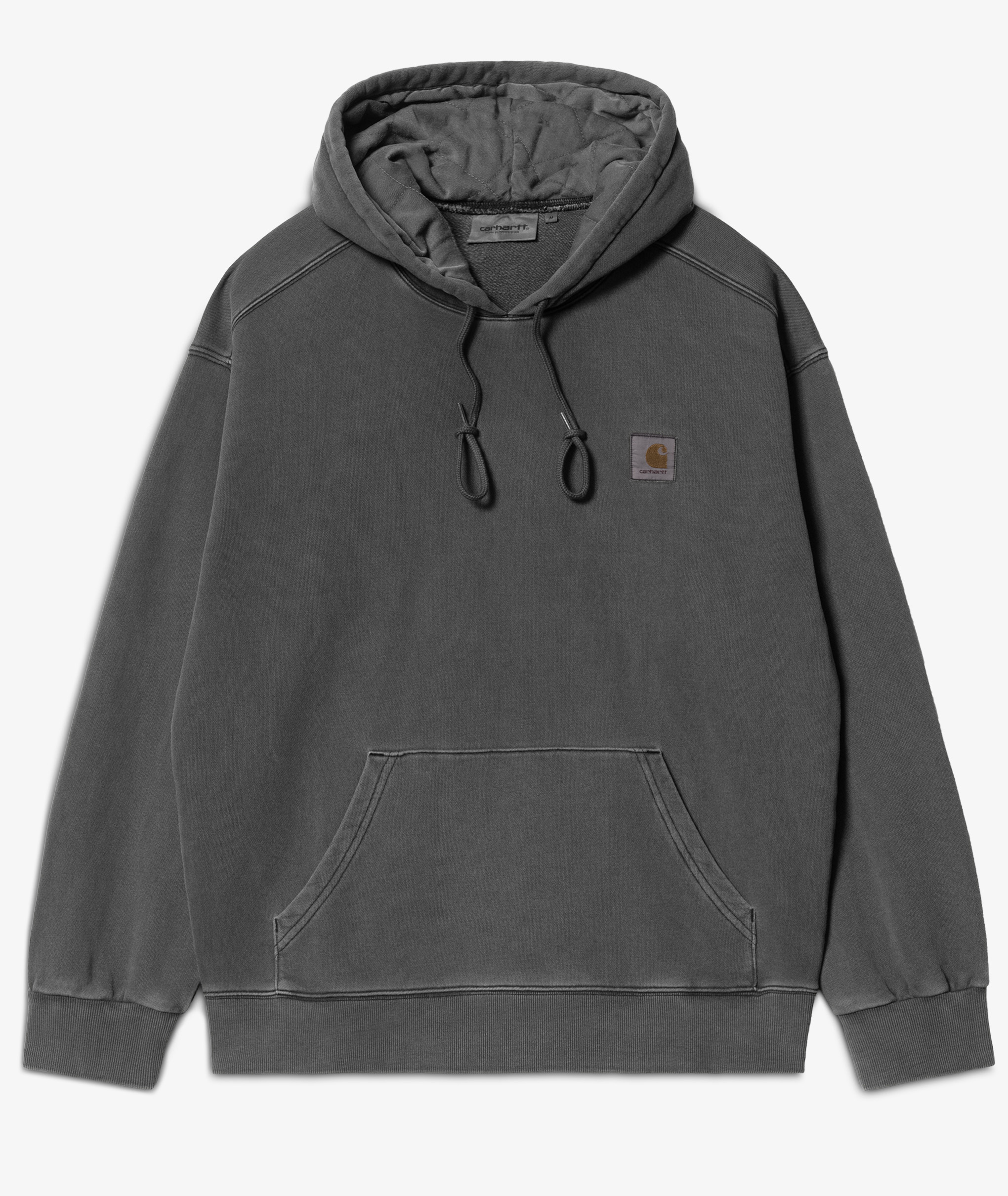 Norse Store | Shipping Worldwide - Carhartt Hooded Nelson Sweat - Black