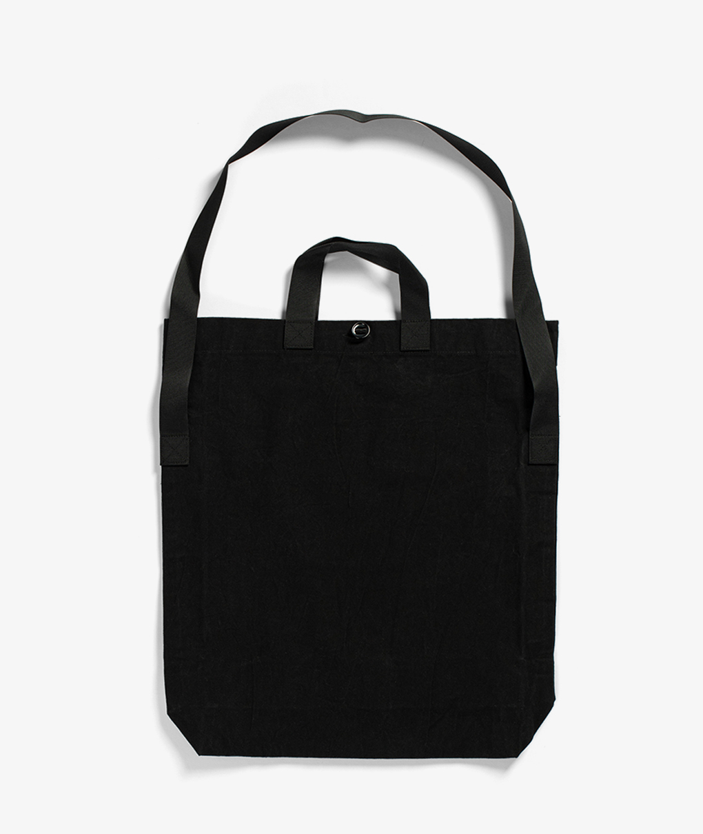 Norse Store Shipping Worldwide MAN TLE Stone Wax Tote Black wax