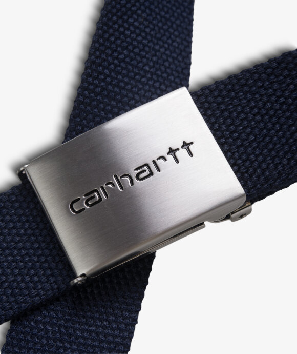 Carhartt WIP - Clip Belt Chrome