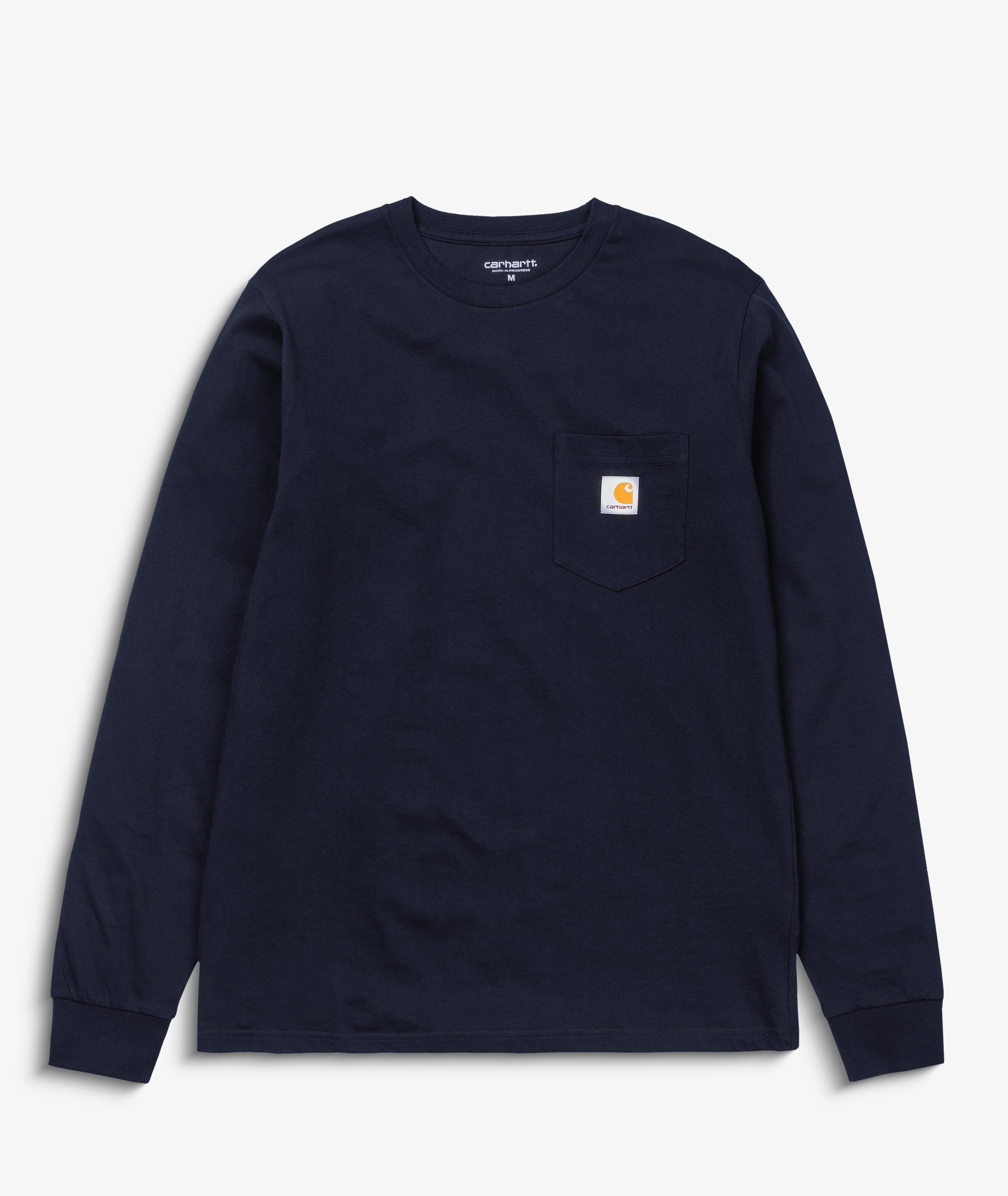 Norse Store | Shipping Worldwide - Carhartt L/S Pocket T-Shirt - Dark Navy