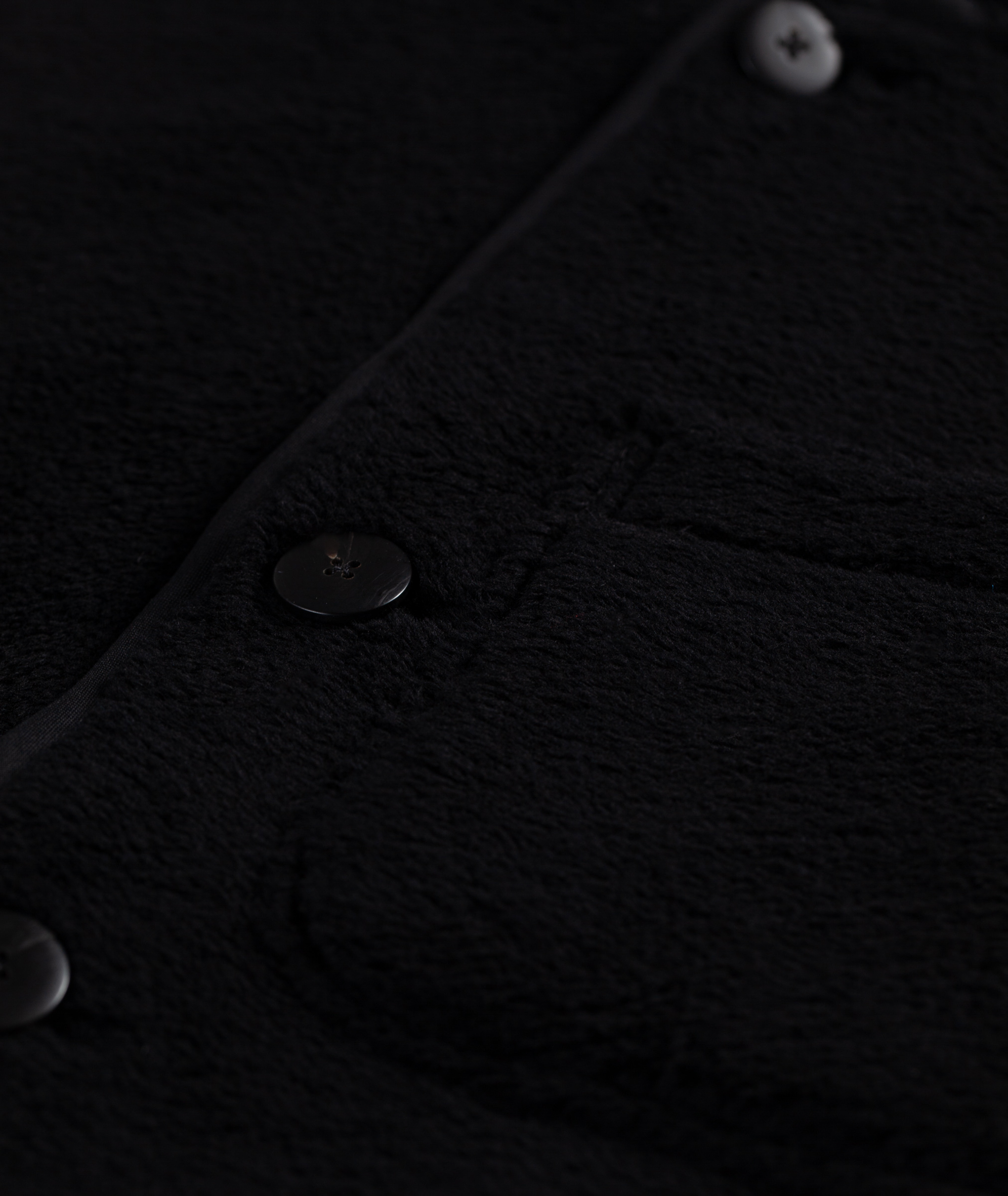 Norse Store | Shipping Worldwide - Visvim VS Gilet Boa - Black