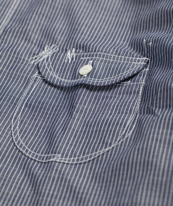 Junya Watanabe MAN - Pinstripe Stitch Shirt