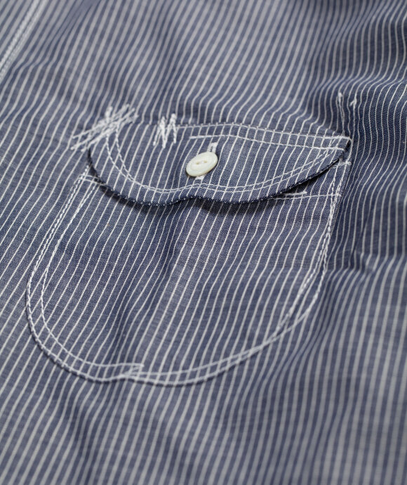 Junya Watanabe MAN - Pinstripe Stitch Shirt
