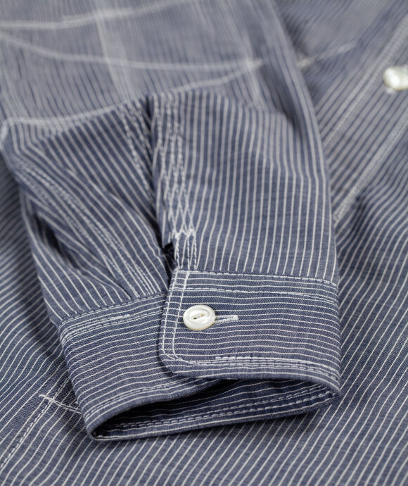 Junya Watanabe MAN - Pinstripe Stitch Shirt