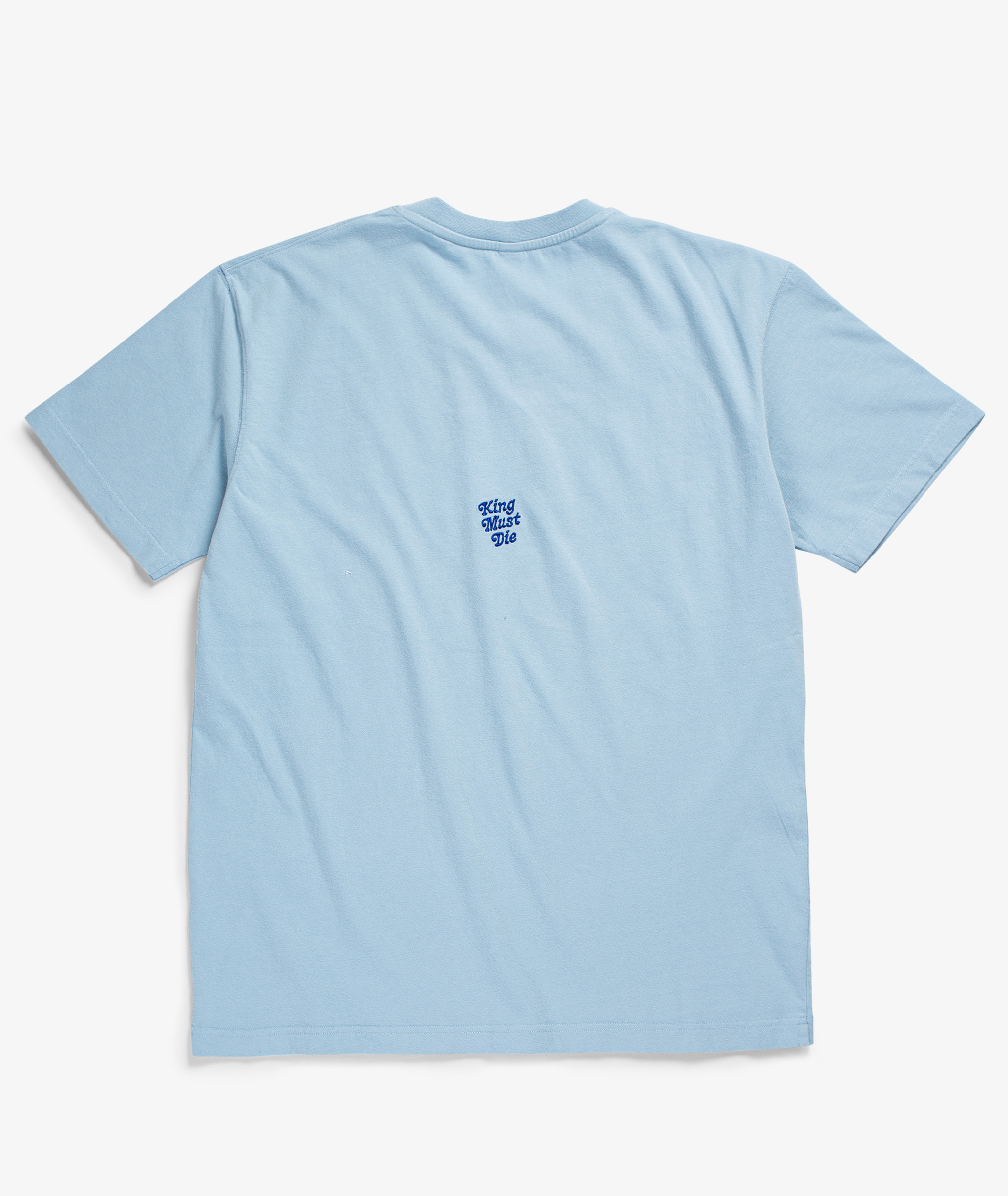 Norse Store Shipping Worldwide Reception Ss Tee Core Logo Powder Blue