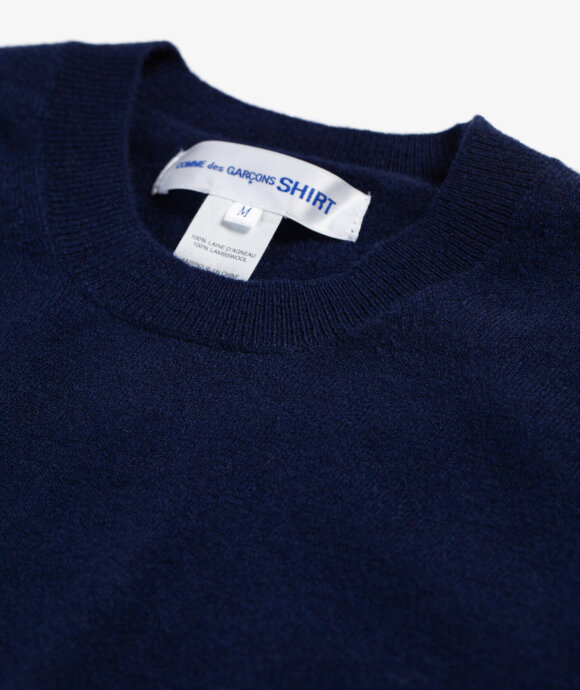 COMME des GARÇONS SHIRT - Mens Split Pullover Knit