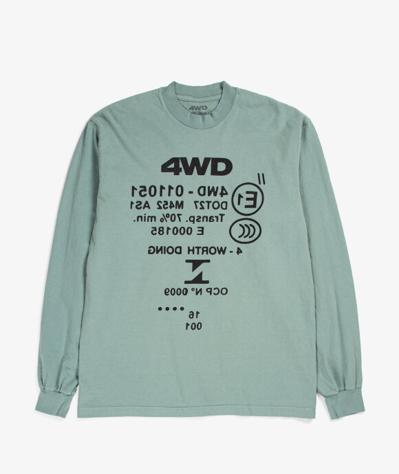 4WORTHDOING - Car Window Sticker LS Tee