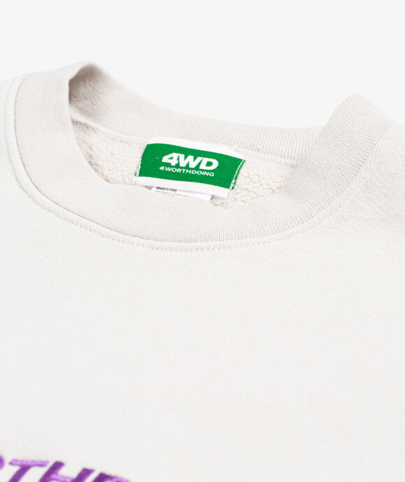 4WORTHDOING - Only Built Crewneck Sweat