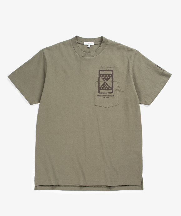 Engineered Garments - Printed Pocket T-Shirt