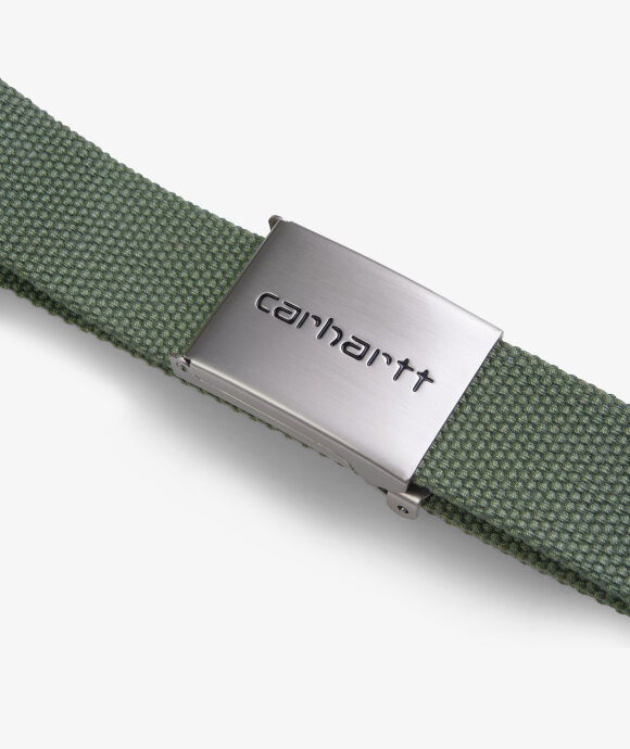 Carhartt WIP - Clip Belt Chrome