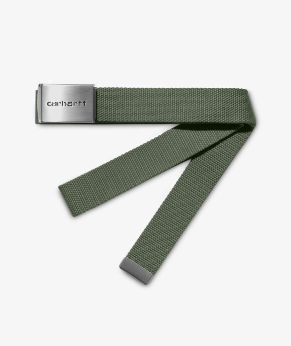 Carhartt WIP - Clip Belt Chrome