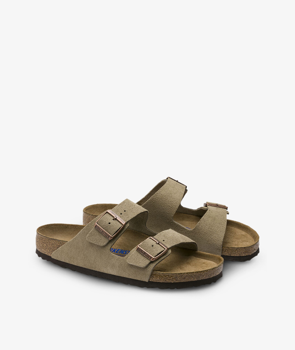 Birkenstock arizona on sale narrow taupe