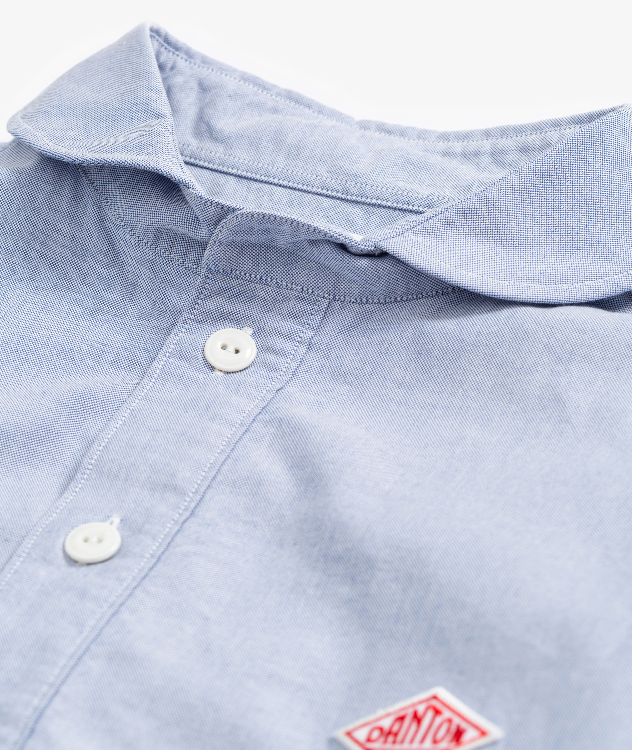 DANTON｜ROUND COLLAR P.O. SHIRT S/S