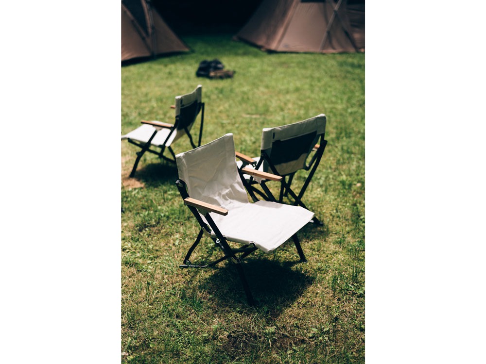 Norse Store Shipping Worldwide Snow Peak Low Chair Short Ivory