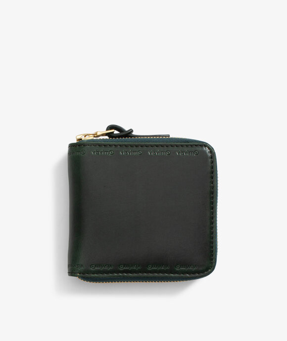 ☆visvim LEATHER WALLET (L) グリーン☆ LEATHER BI-FOLD WALLET | Visvim Official North American Web
