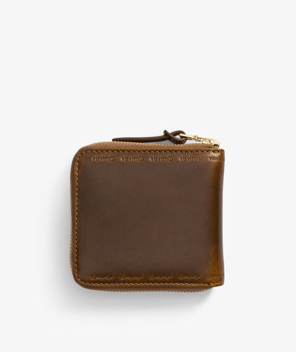 Norse Store | Shipping Worldwide - Visvim Leather Bi-Fold Wallet - Mustard