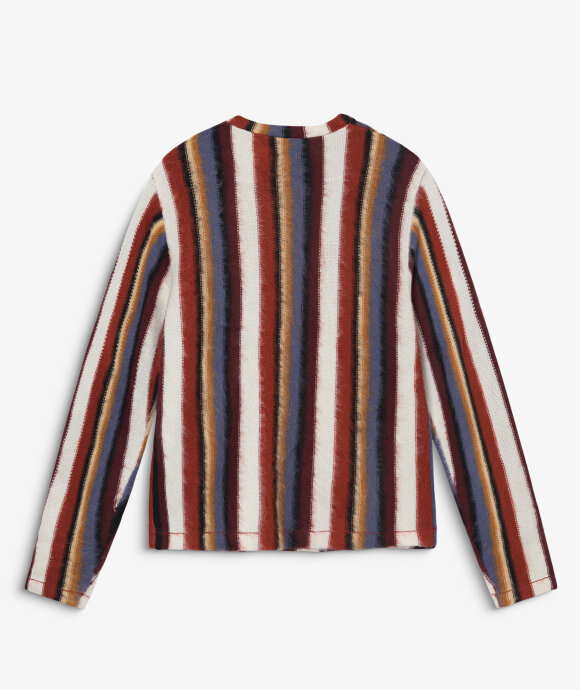 Stüssy - Vertical Striped Knit Crew