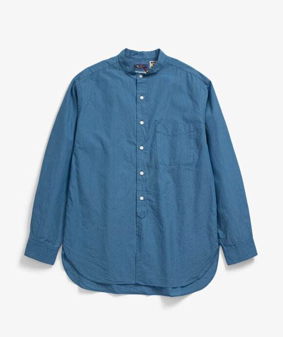 Blue Blue Japan - Typewriter Stand-up Collar Shirt