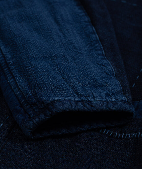 Blue Blue Japan - Indigo Mesh Patchwork Jacket