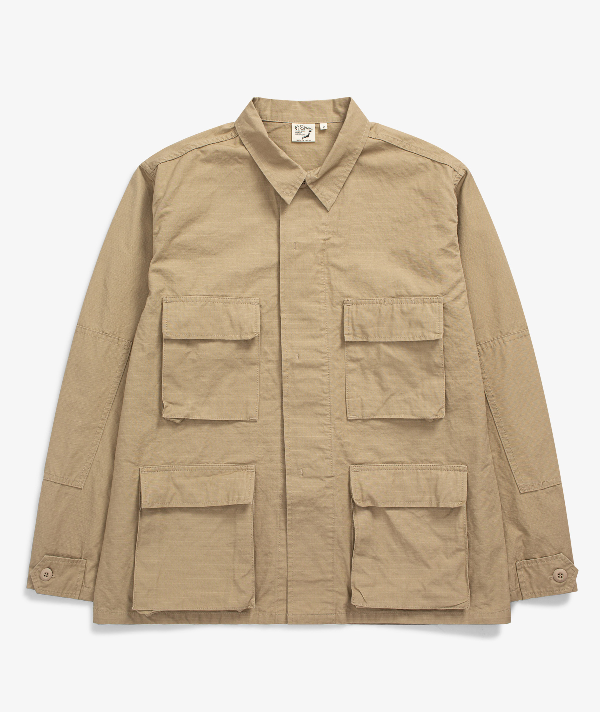 Beige cargo cheap jacket