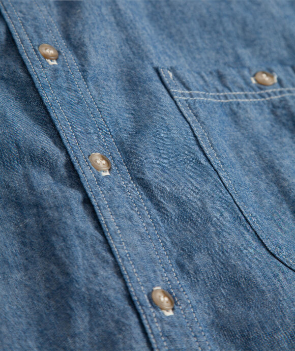 orSlow - S/S Chambray Shirt