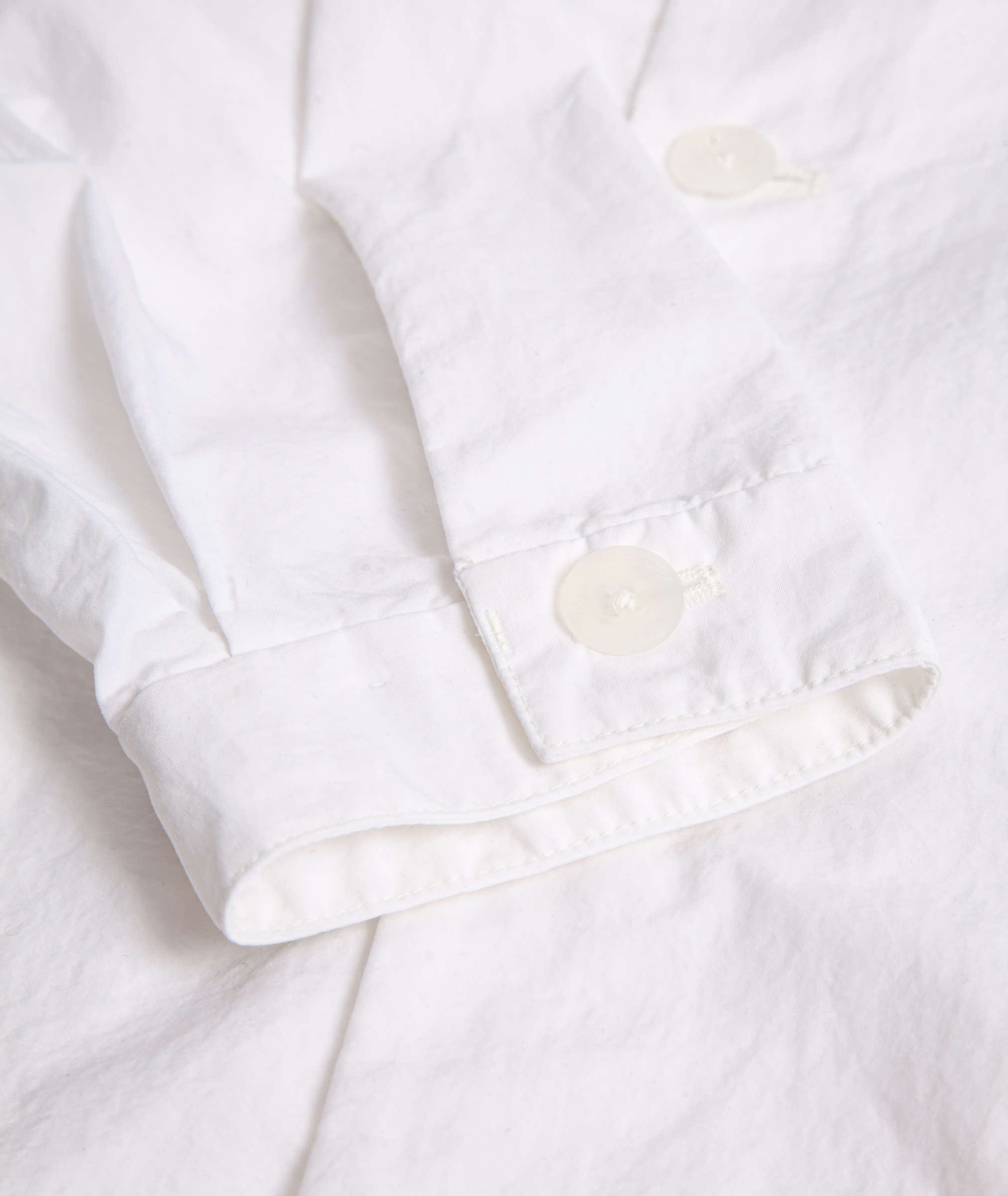 Norse Store | Shipping Worldwide - Shirting Packable Wide Shirt - White