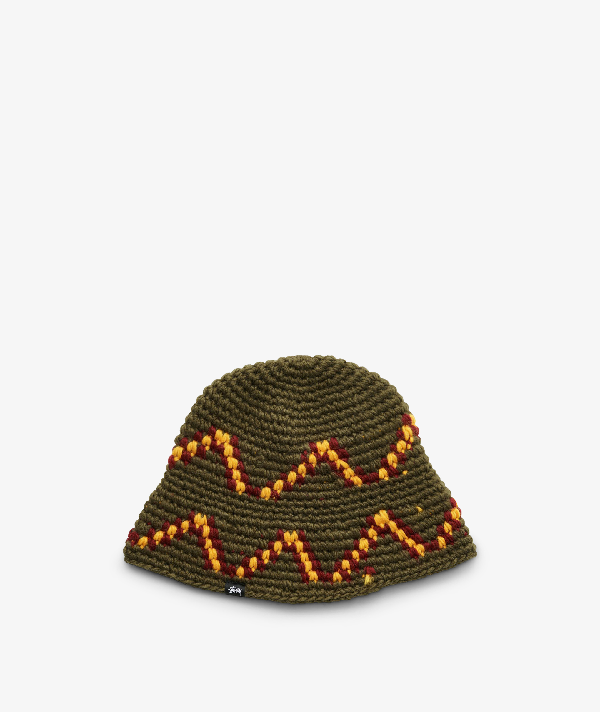 Norse Store   Shipping Worldwide   Stüssy Giza Knit Bucket Hat   Olive