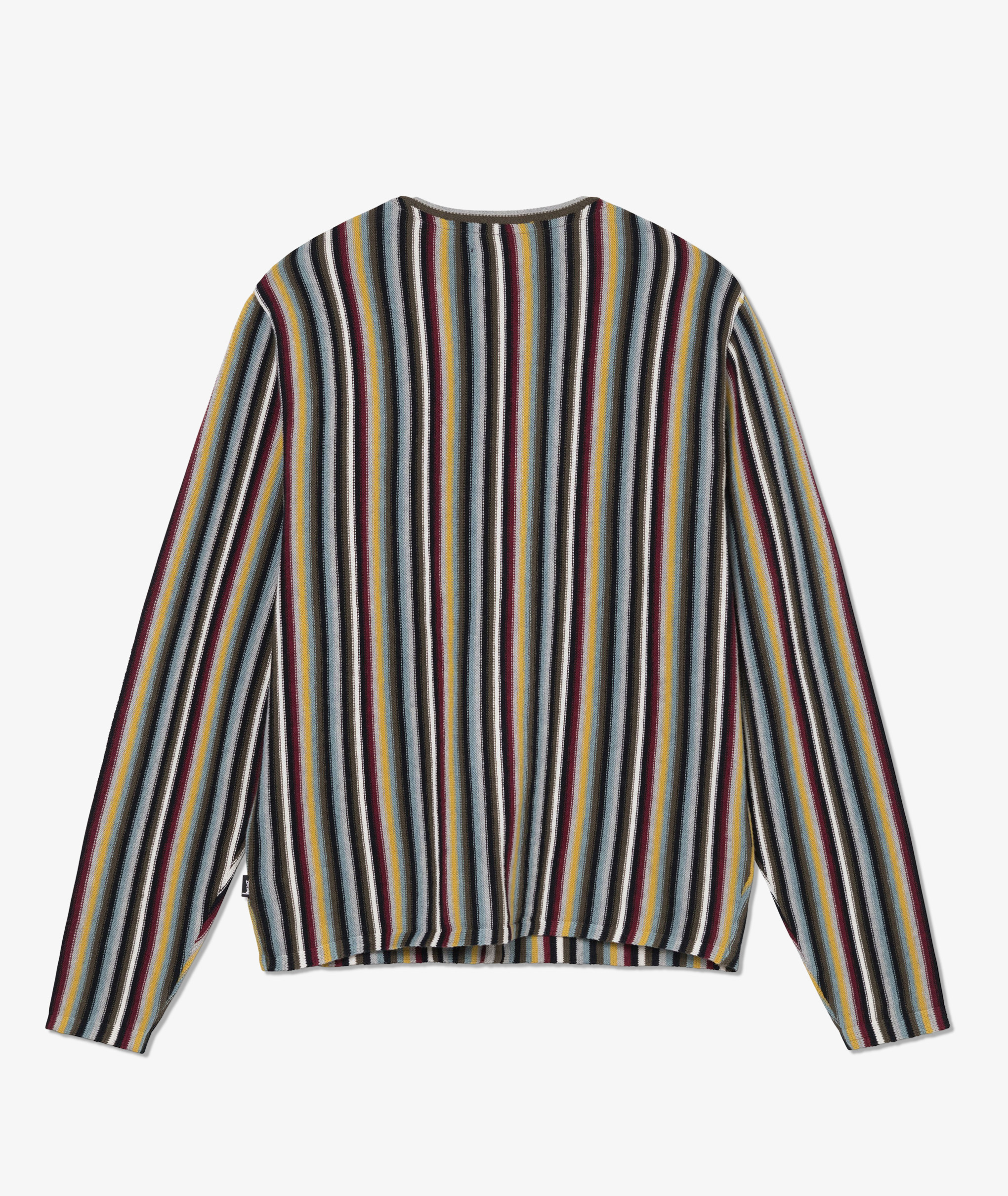 Norse Store | Shipping Worldwide - Stüssy Stripe Pattern Cardigan 
