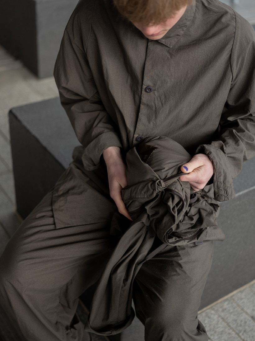 Norse Store | Shipping Worldwide - TEÄTORA Wide Shirt - German Olive